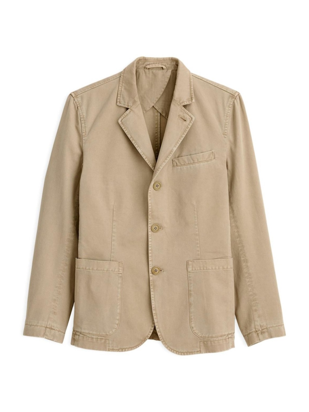 Alex Mill Men’s Vintage Washed Chino Blazer Tan